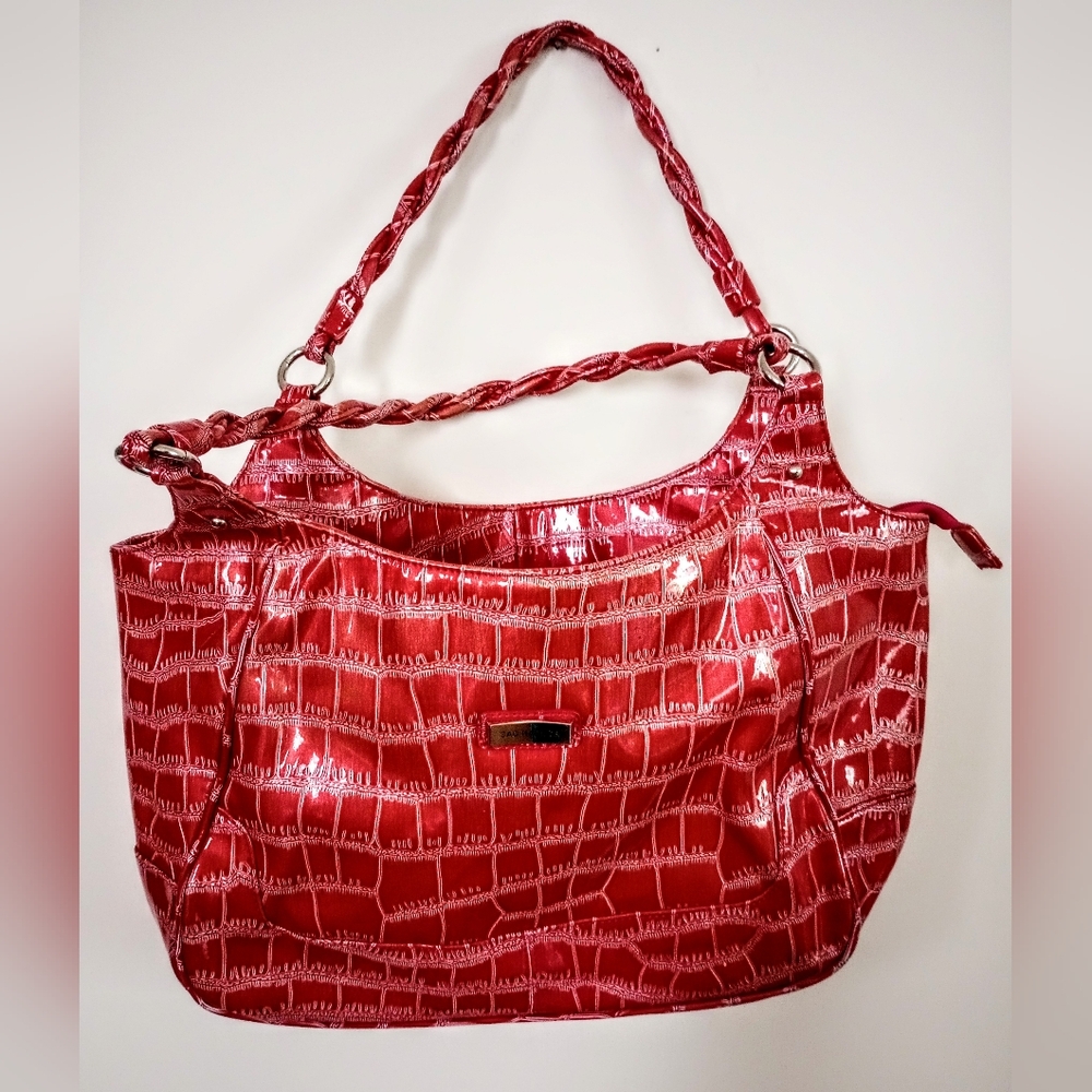 NEW HANDBAG BY SAG HARBOR, ZIP CLOSURE, 16" x 10" x 5"